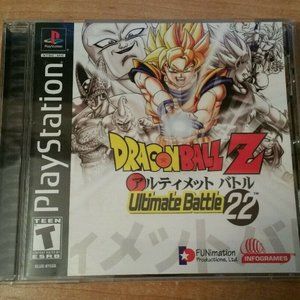 Dragon Ball Z: Ultimate Battle 22 (Sony PlayStation 1, 2003) complete